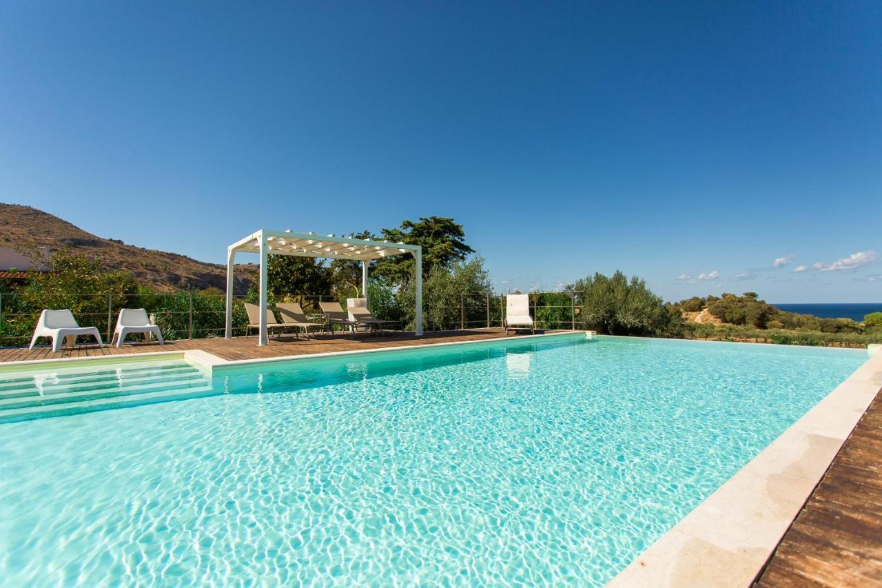 Villa Maria Una Finestra Sul Mare Valderice Exterior foto